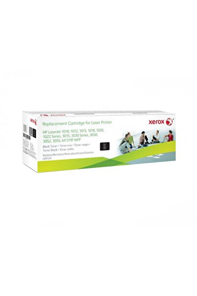 Producator inexistent Съвместим тонер Xerox за HP Q2612A, Черен
