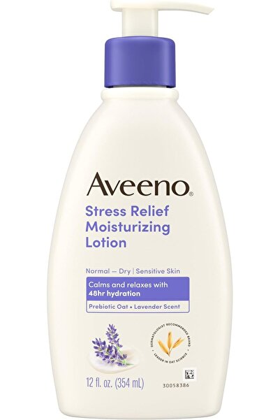 AVEENO لوشن مرطب باللافندر لتخفيف التوتر 354 مل