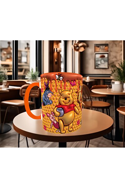 Mugs and love Winnie the pooh özel baskı premium kupa