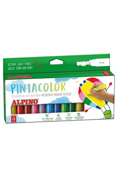 Alpıno Темперни моливи 12 цвята/кутия, Pintacolor