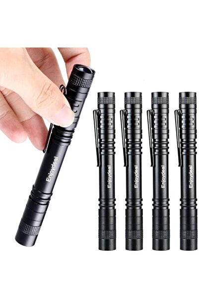 enjoydeal 5PCS Pen Light Flashlight Ultra Slim Portable LED 1000LM Pocket Pen...
