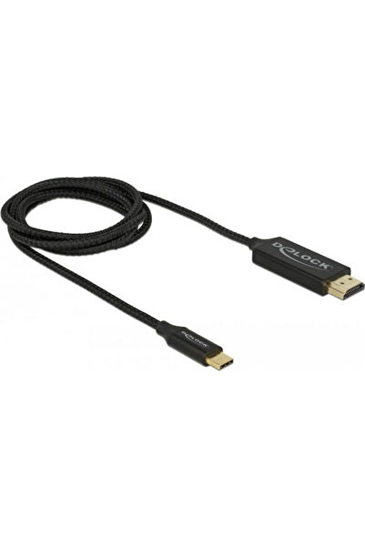 DELOCK Καλώδιο HDMI αρσενικό - HDMI αρσενικό 1μ Μαύρο Κωδικός: 84904