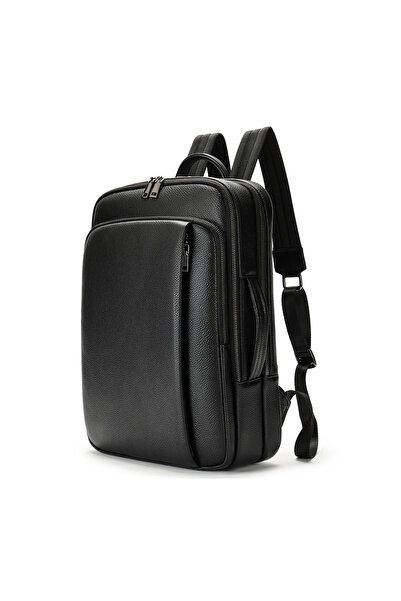 IMODIX Men's Backpack Made of Genuine Leather , For 15.6" Laptop, Business Ca...