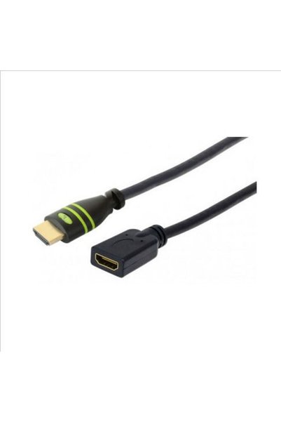 Techly Καλώδιο HDMI 1.4 Υψηλής Ταχύτητας 1080p 120Hz HDMI Αρσενικό - HDMI Θηλ...