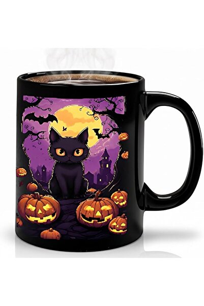 GENERAL Heat Changing Mug, Caliamary Funny Panda Color Changing Ceramic Coffe...