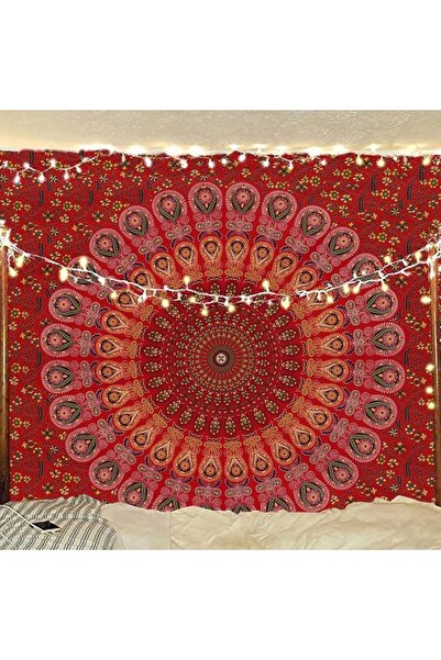 Bless International Indian Hippie Bohemian Psychedelic Peacock Mandala Wall H...
