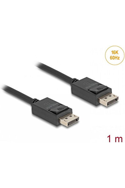 DELOCK DisplayPort 2.1 Ομοαξονικό Καλώδιο 16K60Hz 8K120Hz 4K240Hz 80Gbps T-T ...