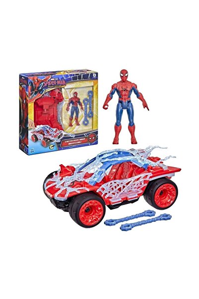 Hasbro G2445 Spider-Man Actionverse Stretch Figür ve Web Blast Araç