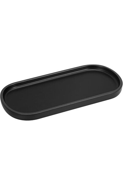 Luxspire Bathroom Vanity Tray, Toilet Tank Oval Storage Tray, Resin Handmade ...