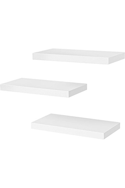 AMADA HOMEFURNISHING Floating Shelves Invisible Wall Mounted 3 Sets, Modern F...