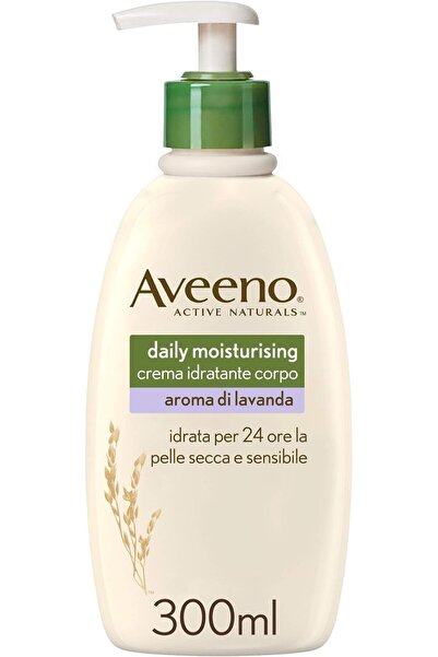AVEENO كريم ترطيب يومي للجسم، كريم ترطيب للجسم باللافندر والشوفان، إس سي