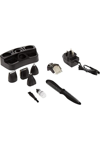 KRYPTON Rechargeable 10-IN-1 Grooming Kit- Shaver & Sideburn Trimmer | KNTR61...