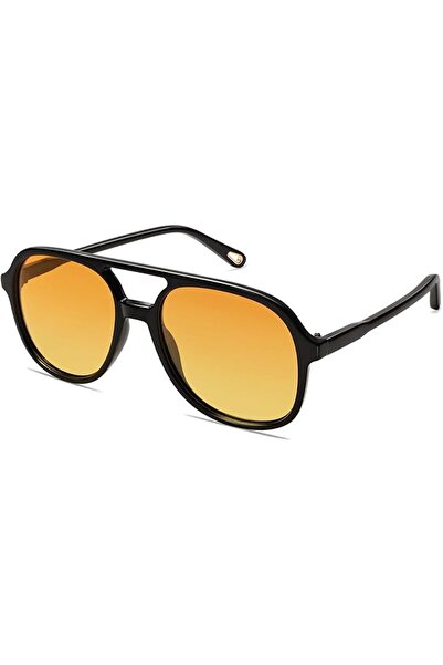 SOJOS Retro Square Polarized Sunglasses 70s Vintage Oversized Shades Double B...