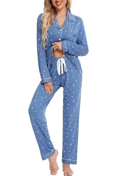 GENERAL Leikar womens Button Up Pajamas for Women Button Up Pajamas for Women