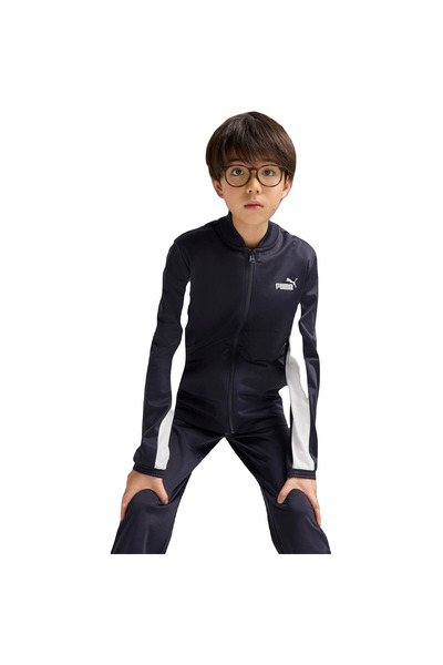 Puma Tracksuit Poly Baseball Suit B, Blue, Kids