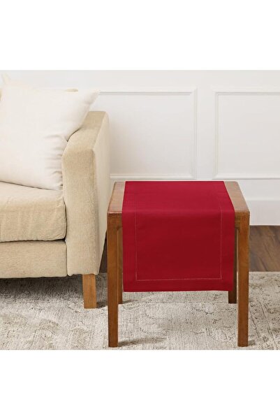 Solino Home Cotton Linen Hemstitch Table Runner – 14 x 36 Inch White Table Ru...