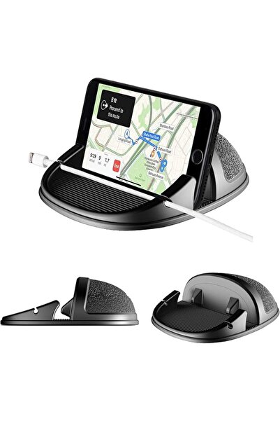 ELECDON Car Phone Holder, Dashboard Car Phone Holder Mount, Slip Free Desk Ph...