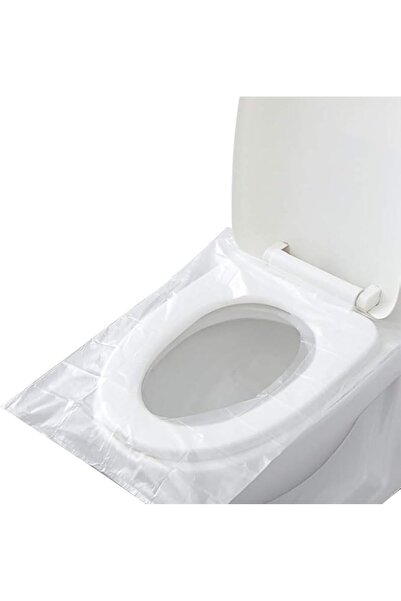 GENERAL 60 Pack Disposable Plastic Toilet Seat Cover Waterproof and Non Slip ...