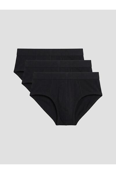 LC Waikiki Regular Fit Cotton Men's Slip Underwear 3-Pack (W6)