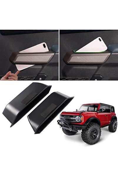 MAKINGTEC Door Side Storage Box Handle Container, Compatible with Ford Bronco...