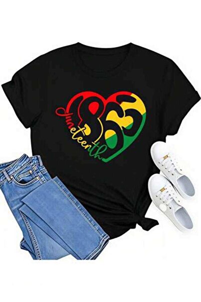 23ERVA Summer Outfit Women, 865 Love Heart Funny Vintage T-Shirt, Loose And B...