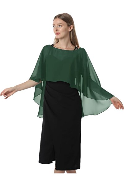 GENERAL womens Chiffon Cape001 Pashmina Shawl
