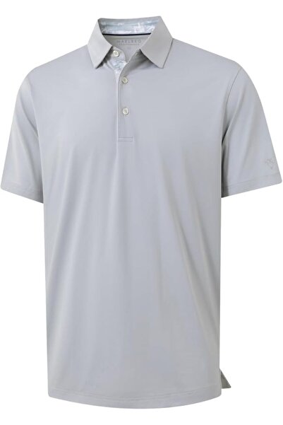 M MAELREG Men's Golf Polo Shirts Short Sleeve Striped Performance Moisture Wi...