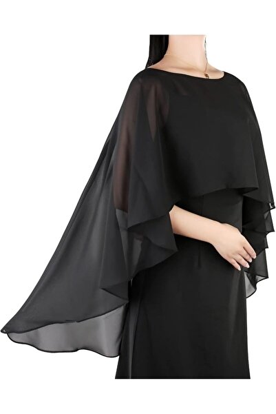 GENERAL Women's Shawl Wrap Poncho Cape Cardigan Open Front Coat Shawl Wrap Sc...
