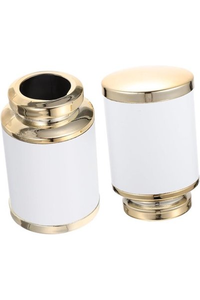Morvena Picks Pachet de 2 capete decorative pentru bare de perdele, accesorii...