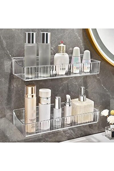 GENERAL 2-Pack Shower Caddy Shelf, No Drilling Bathroom Shower Rack, Wall Mou...