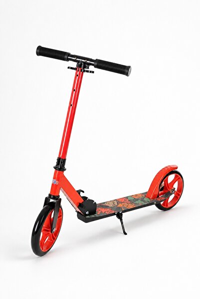 PlayZen 2 Tekerlekli Çocuk Scooter Büyük Tekerlekli Katlanabilir Ayarlanabili...