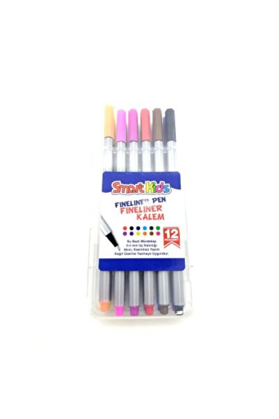MC Micostore Fineliner 12 culori Smart Kids.