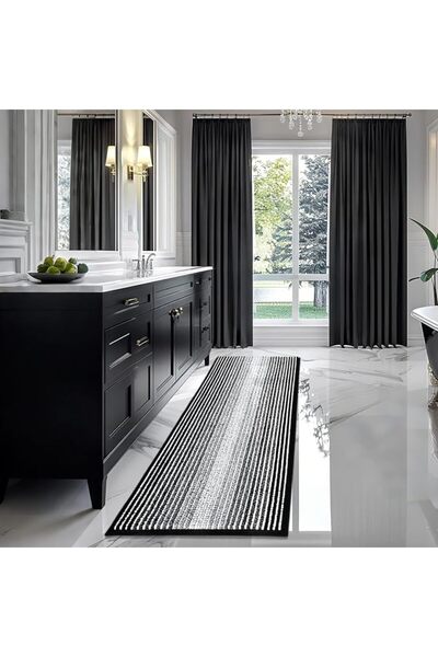 Ofrdncy Luxury Bathroom Mat Rug,50x120cm Extra Soft and Absorbent Microfiber ...