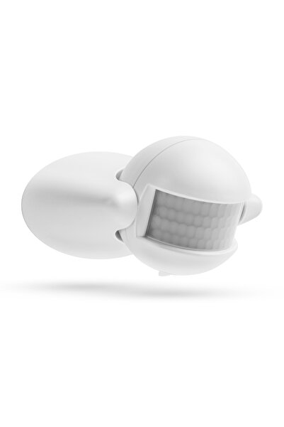 Alista Home Senzor de mișcare 180 de grade, 12 m, 1200W, exterior IP44, regla...