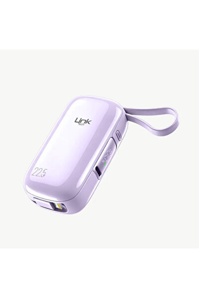 Linktech MP11 Mini Type-C ve Lightning Şarj Kablolu 22.5W 9600mAh Hızlı Power...