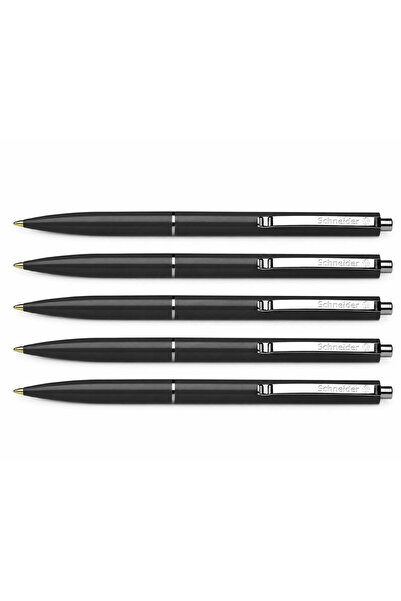 MC Micostore Set 5 Pixuri Schneider K15, Corp Negru, Scriere Albastra, Varf M...