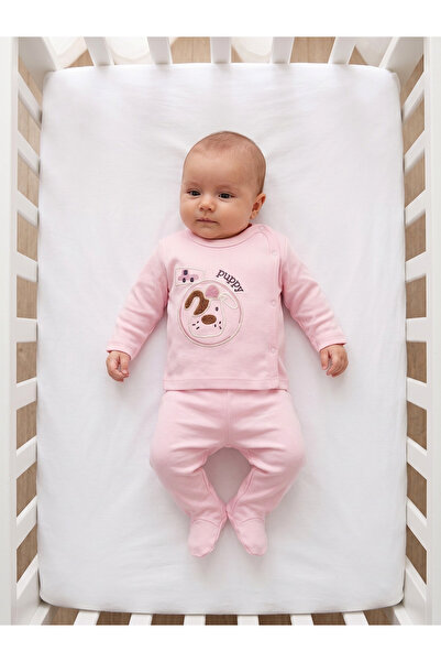 Elbebek Baby Embroidered Newborn Booties Set
