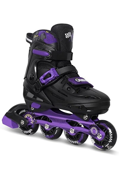 GENERAL Nattork Kids Inline Skates Adjustable Light up Wheels Blades Roller f...