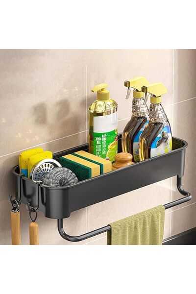 Aissiora Sponge Holder for Kitchen Sink, Kitchen Sink Caddy Rustproof Dish Sp...