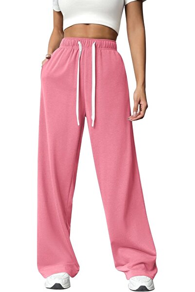 GENERAL PINSPARK Wide Leg Sweat Pants for Womens High Waisted Baggy Sweatpant...