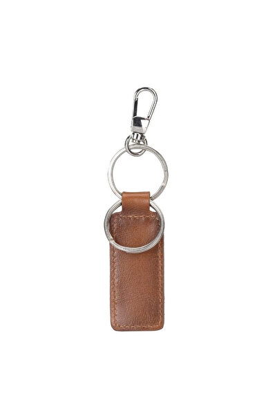 SORA GROUP Mina Leather Keychain Rst2Ef Tan