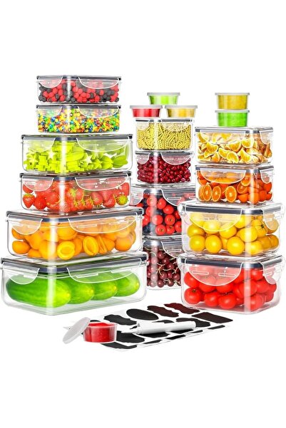 Generic Food Storage Container Box For Kitchen Meal Prep- 12Pcs Food Containe...