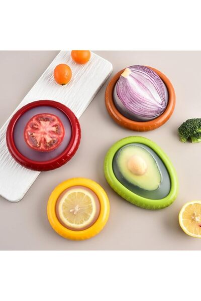 Generic Fruit Storage Containers for Fridge, Avocado Saver, Fruit and Vegetab...