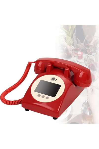 GENERAL Audio and Video Guestbook for Wedding, Retro Phone HD 1080p, Video Me...