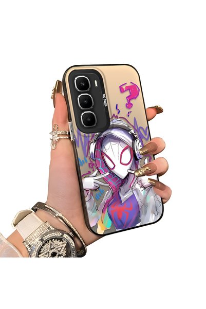 ucuc حافظة مزدوجة متوافقة مع هاتف Infinix Hot 60 Pro من سبايدر مان، حماية من ...