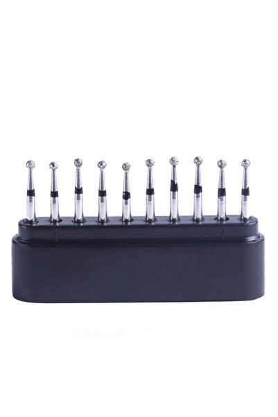 Choice19 BR-40S 10Pcs/Box Dental Diamond Burs Multiple Models Optional Black ...