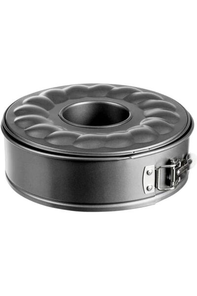 Generic Home Maker Spring Form Cake Pan with 2 Bases, 24 cm Diameter