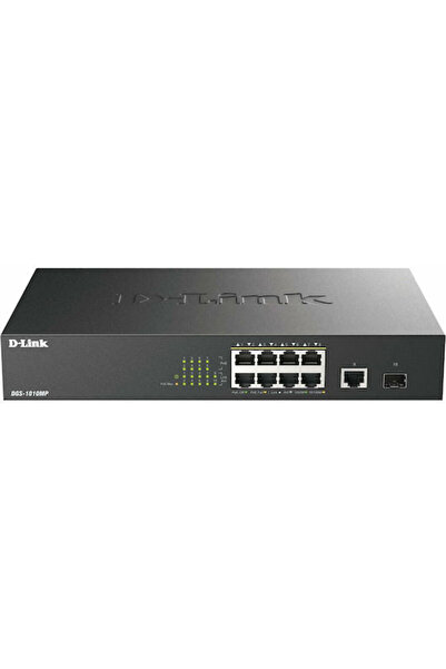 D-Link Μη διαχειριζόμενος διακόπτης L2 με 8 θύρες Ethernet Gigabit (1Gbps) κα...