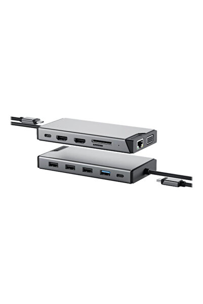 Alogic Σταθμός σύνδεσης USB-C με HDMI, Ethernet και υποστήριξη για 3 οθόνες, ...