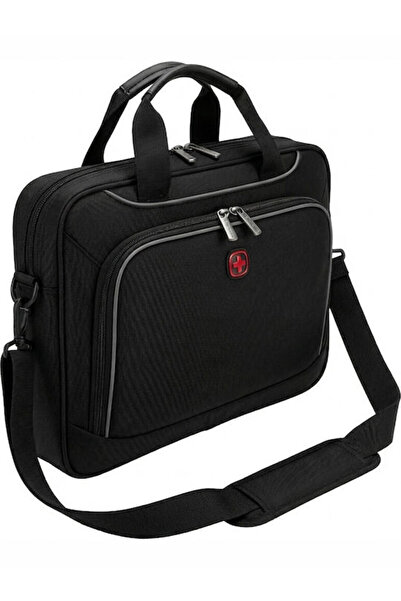 Wenger Prospectus Τσάντα Laptop 14 ιντσών σε Μαύρο Χρώμα
